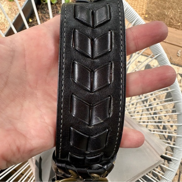 Coach Legacy 11423 EXCELLENT XL Bleeker Tattersall Leather Vintage Bag Duffle - Picture 5 of 14